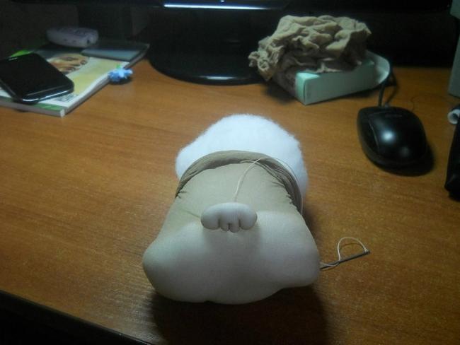 Вот так выглядит первый этап