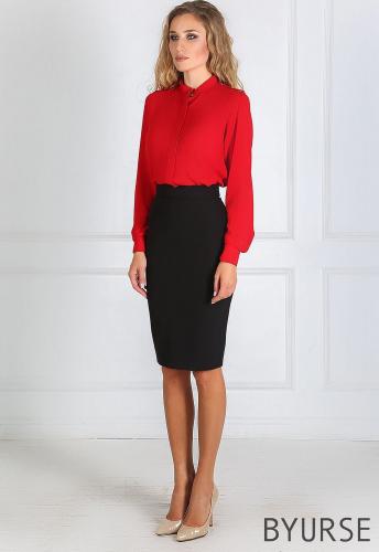 Простая в выкраивании юбка-карандаш