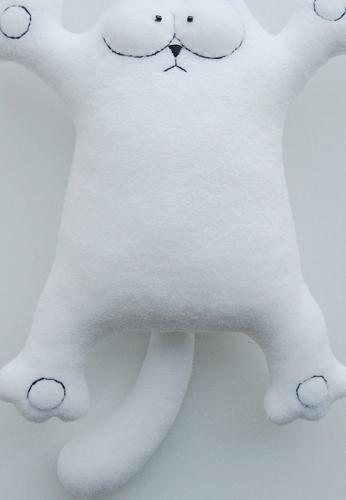 Выкройка для игольницы-кота