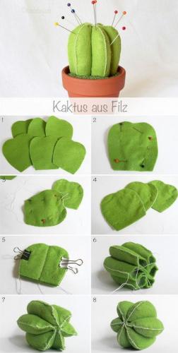 Игольница из фетра