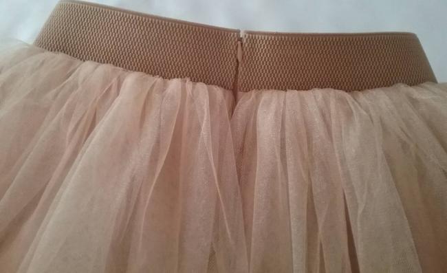 Юбка из фатина с трикотажным поясом