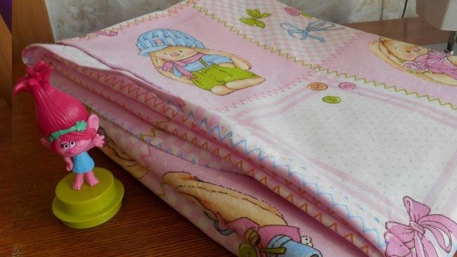 Готовый пододеяльник, пошитый самостоятельно