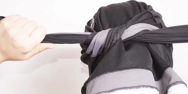 Как завязывать маску ниндзя