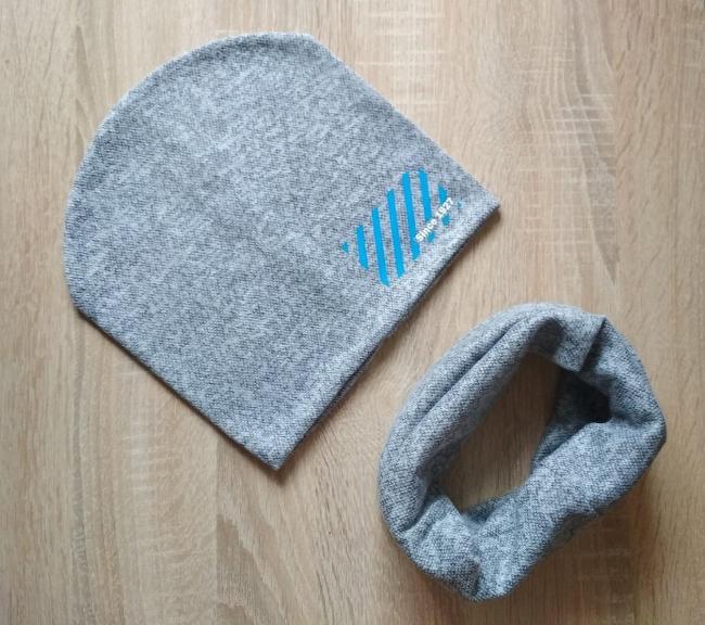 Шапка и снуд мальчик