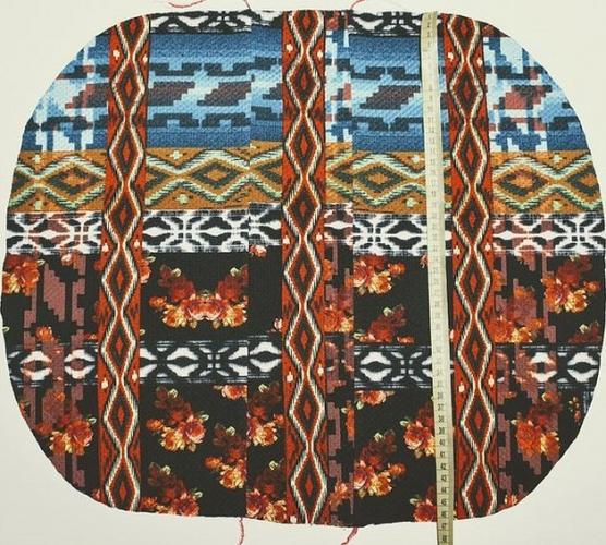 Выкройка для головного убора в виде чалмы