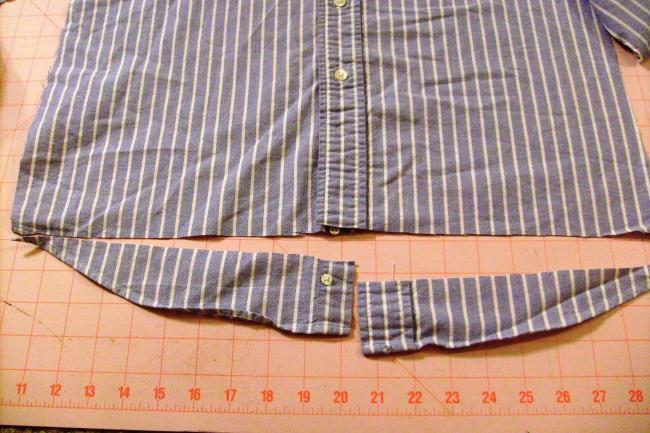 Как укоротить рубашку