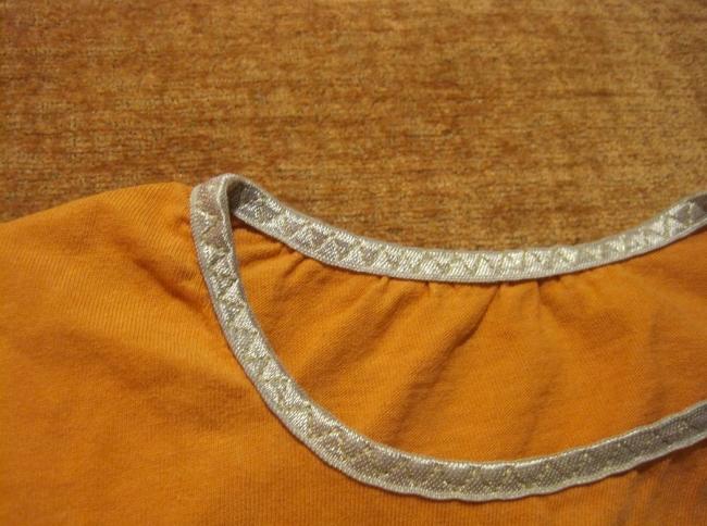 Готовое изделие с окантовкой