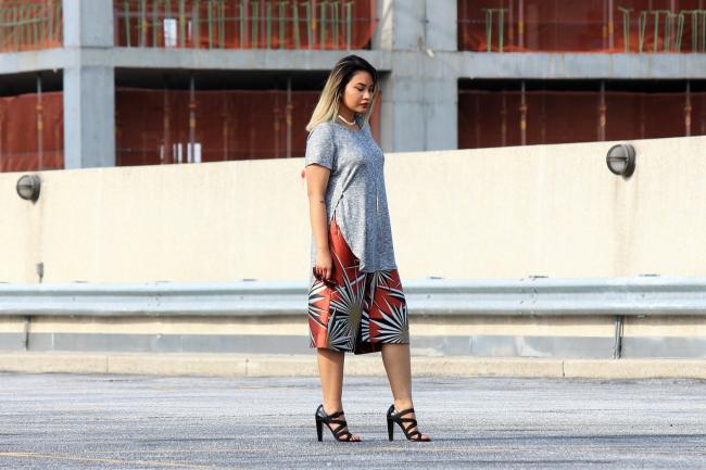 Шорты-кюлоты