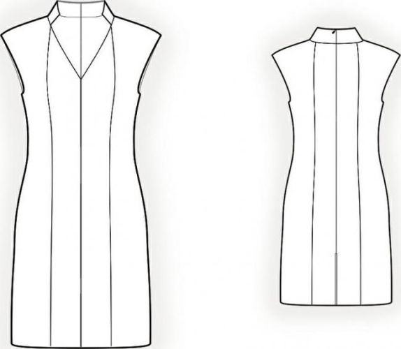 Рельеф из горловины