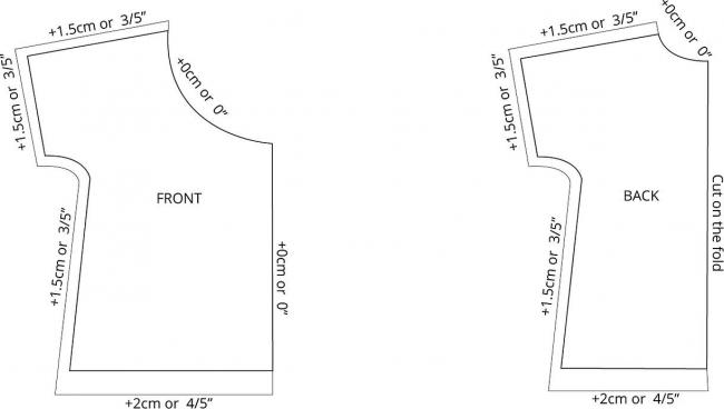 Легкая распашонка