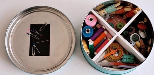 Из жестяной банки