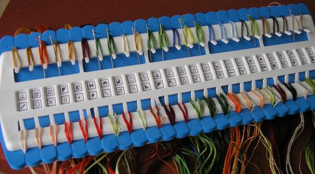 Вариант хранения мулине