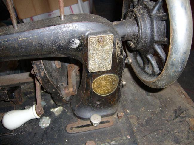 Коррозия на швейном приборе