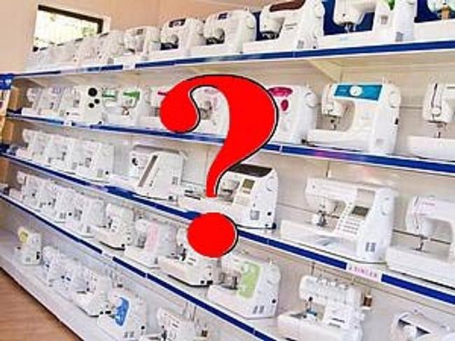 Разновидности швейных машинок