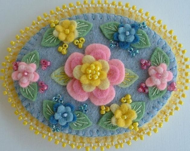 Цветочное панно