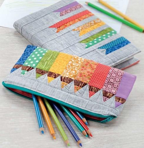 Самодельное пестрое изделие для школы