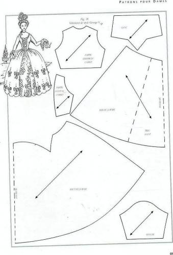 Вариант королевского платья