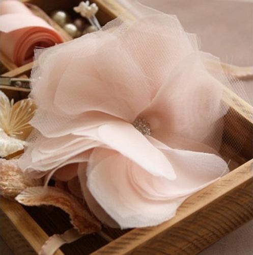 Цветы из ткани