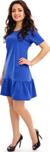 Платье с воланом снизу