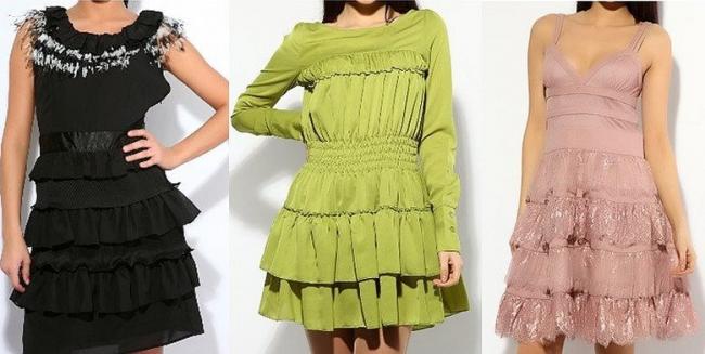 Различные фасоны