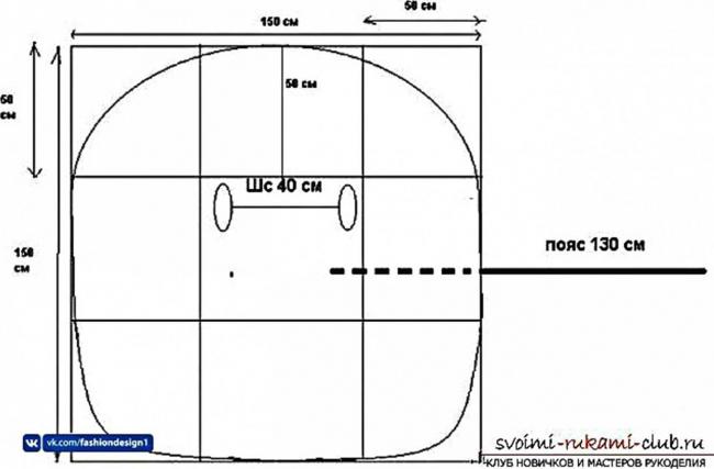 Заготовка для пошива