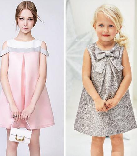 Платье трапеция для девочки