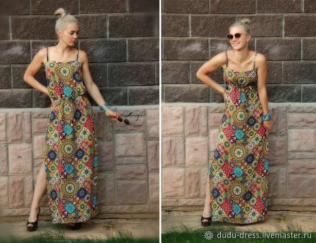 Сарафан трапеция