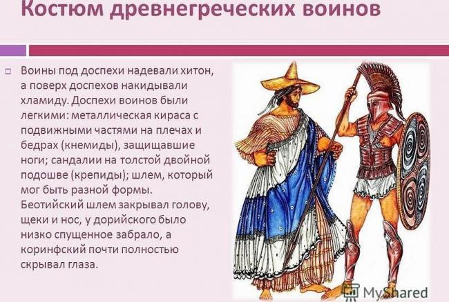 Факты из истории