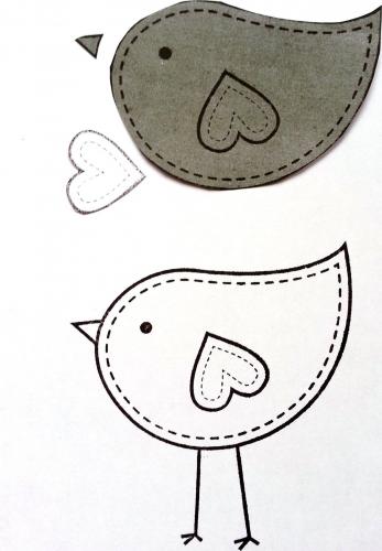 Птичка на кроватку