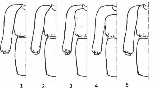 Виды по прорисовке линии проймы