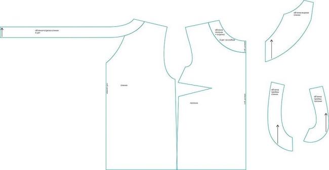 Выкройка топа