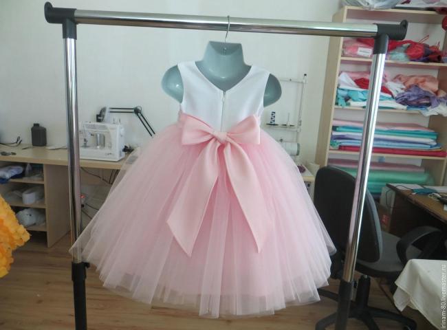 Как сшить пышное девчачье платье