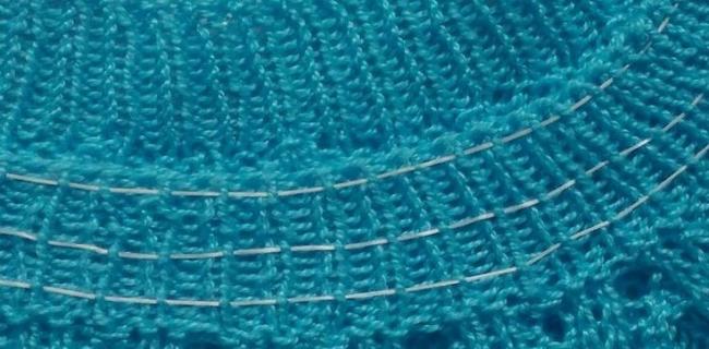 Применение при вязании