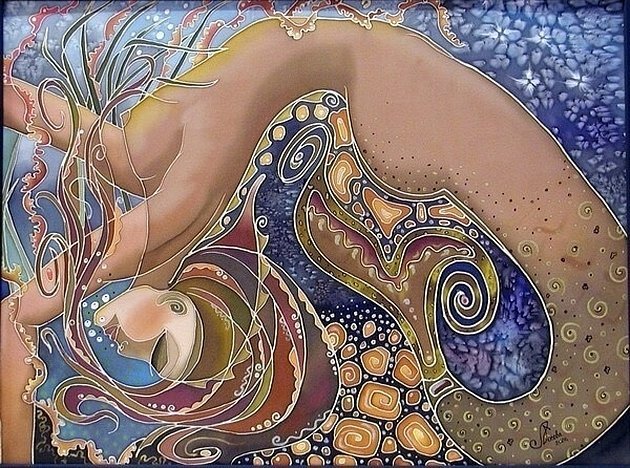 Холодный батик