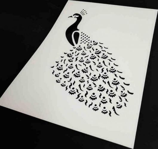 Трафарет для росписи по ткани