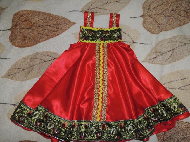 Детская модель платья