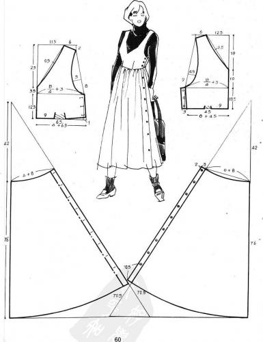 Летнее платье в стиле бохо выкройка