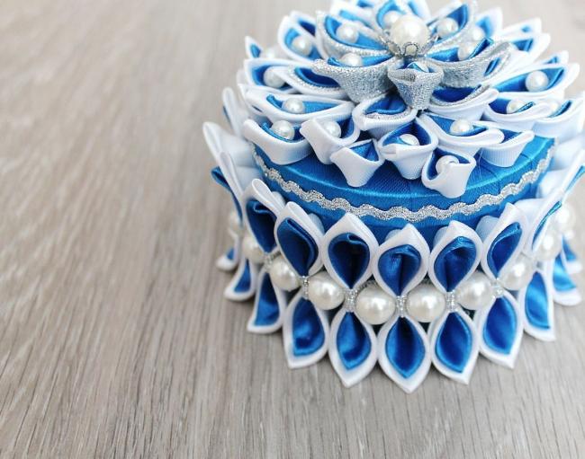 Модель в технике канзаши