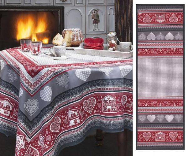 Красивая скатерть — уют в доме