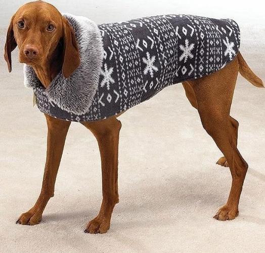 Вязаная попона