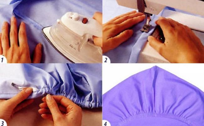 Пошаговый алгоритм создания простыни