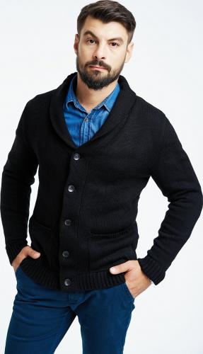 Вязаный мужской кардиган