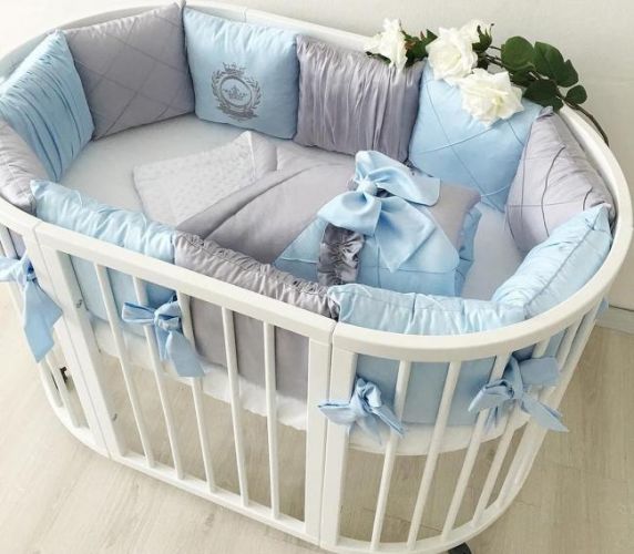 Вариант бортиков для кроватки