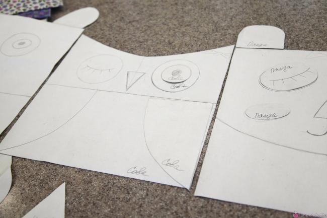 Пример выкройки