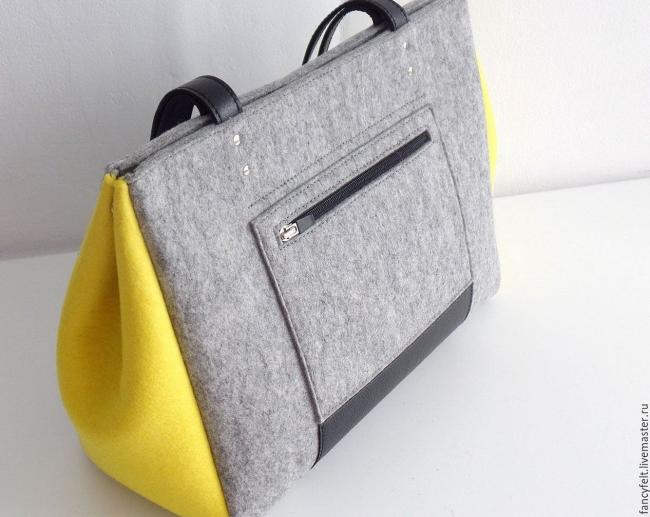 Сумка из фетра