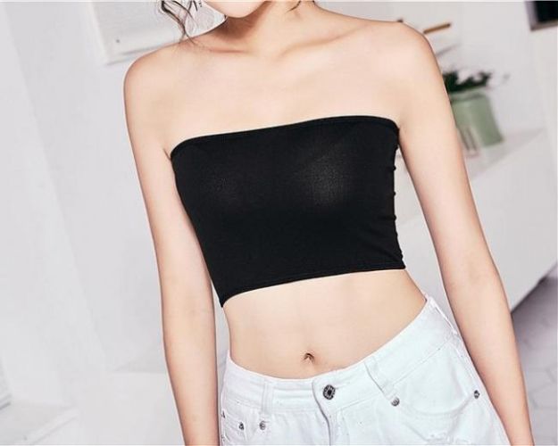 Спортивный топ из футболки