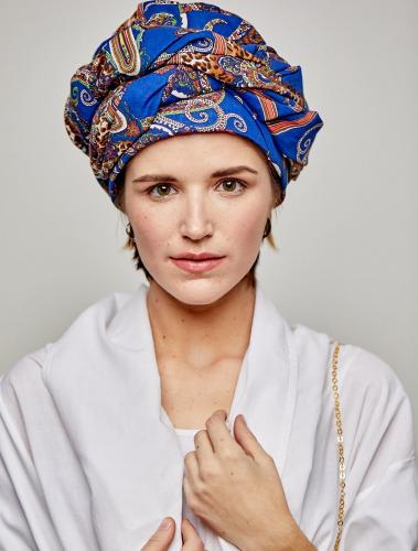 Традиционный объемный тюрбан