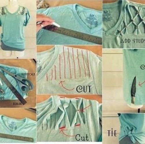 Футболка с сеточкой