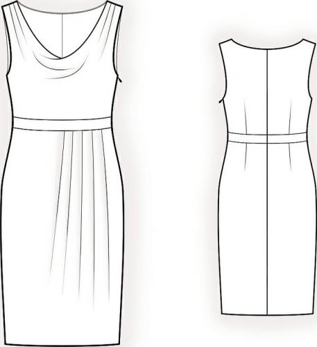 Платье-футляр