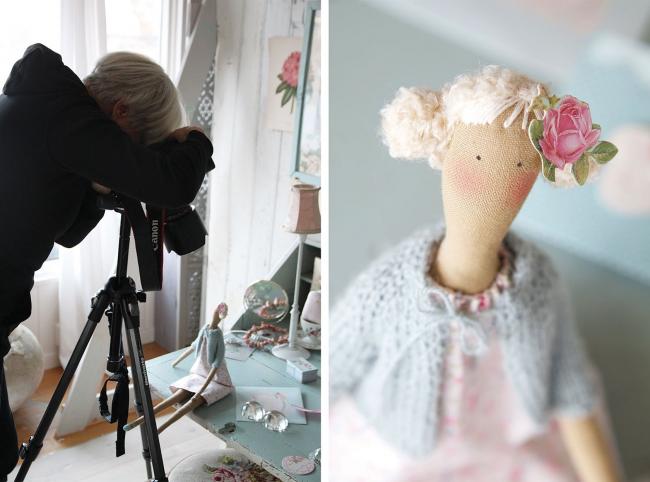 Первая появившаяся игрушка Тильда